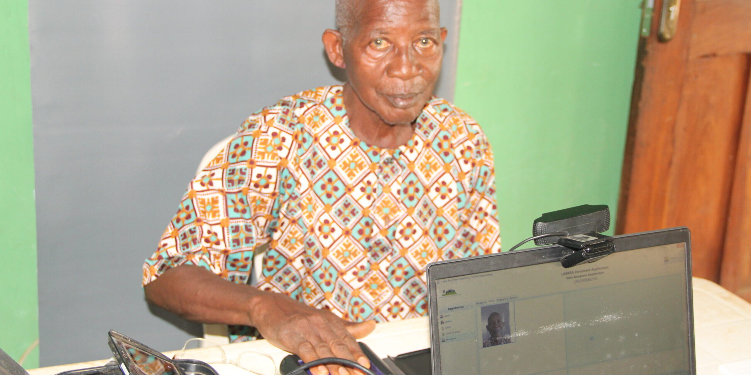 Lagbadoye Community was not left out of the exercise. Community Sensitisation/ Registration is aimed at bringing registration to the doorsteps of residents.