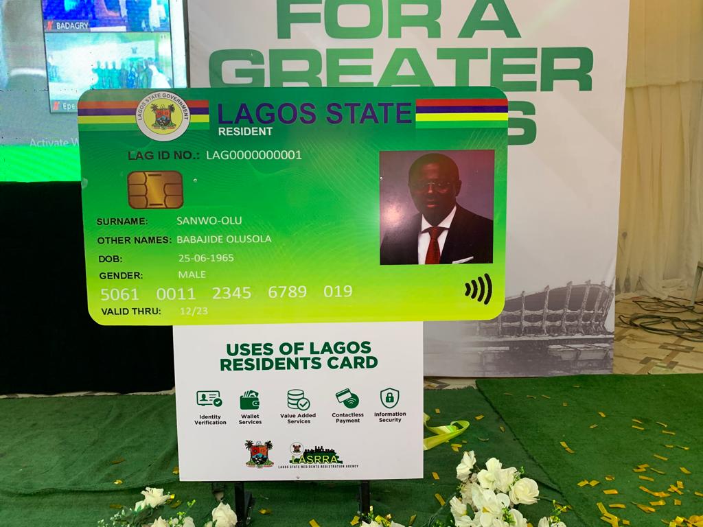 Faces at the simultaneous launch of the ‘LAG ID’ Card. LASRRA